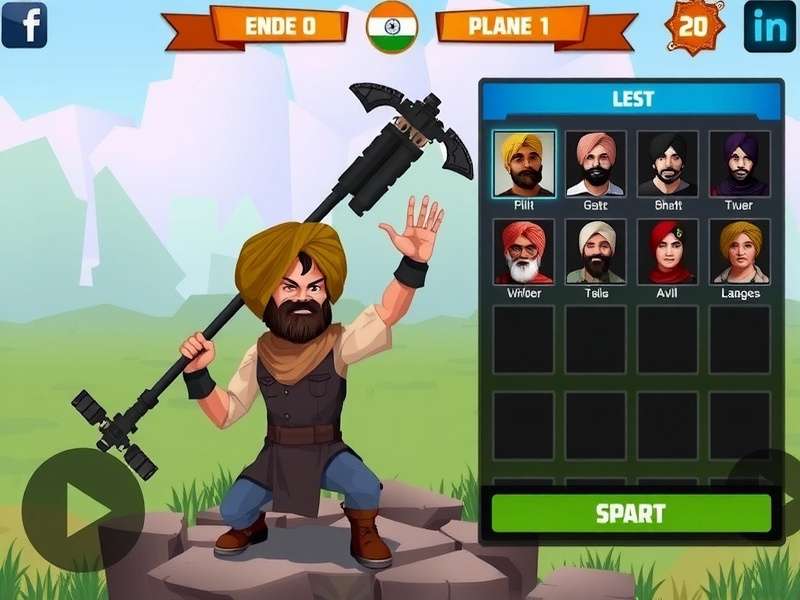 Desi Survival Heroes multiplayer mode screenshot